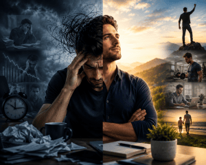 stress and male confidence