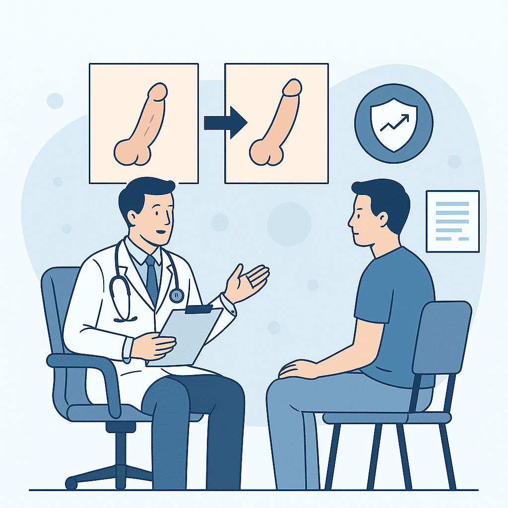 girth enhancement before and after