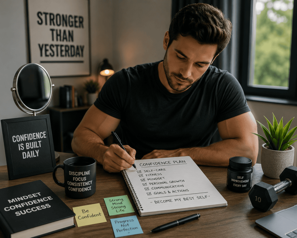 confidence improvement plan for men
